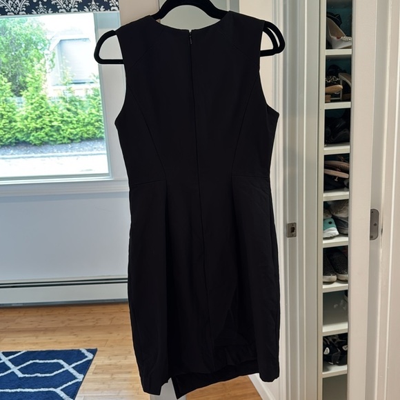 Fabulous Milly Black Sheath Mini Dress with Slit - Picture 6 of 6